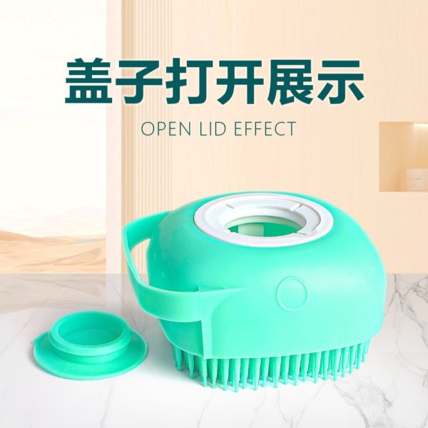 宠物狗狗专用猫咪搓澡神器洗澡刷硅胶沐浴按摩刷梳子清洁用品大全 - 图片 3